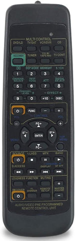 Bomaz replacement remote controller for Pioneer AV receiver front view