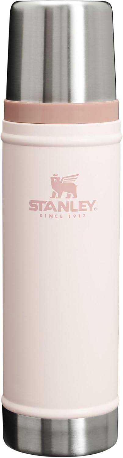Stanley Classic Legendary Vacuum Bottle 1.5 qt | Wide Mouth with Leakproof Cup Lid | Keep Drinks Hot or Cold | Packable for Travel | Insulated Stainless Steel Thermal Bottle | BPA-Free | Rose Quartz - Image 12