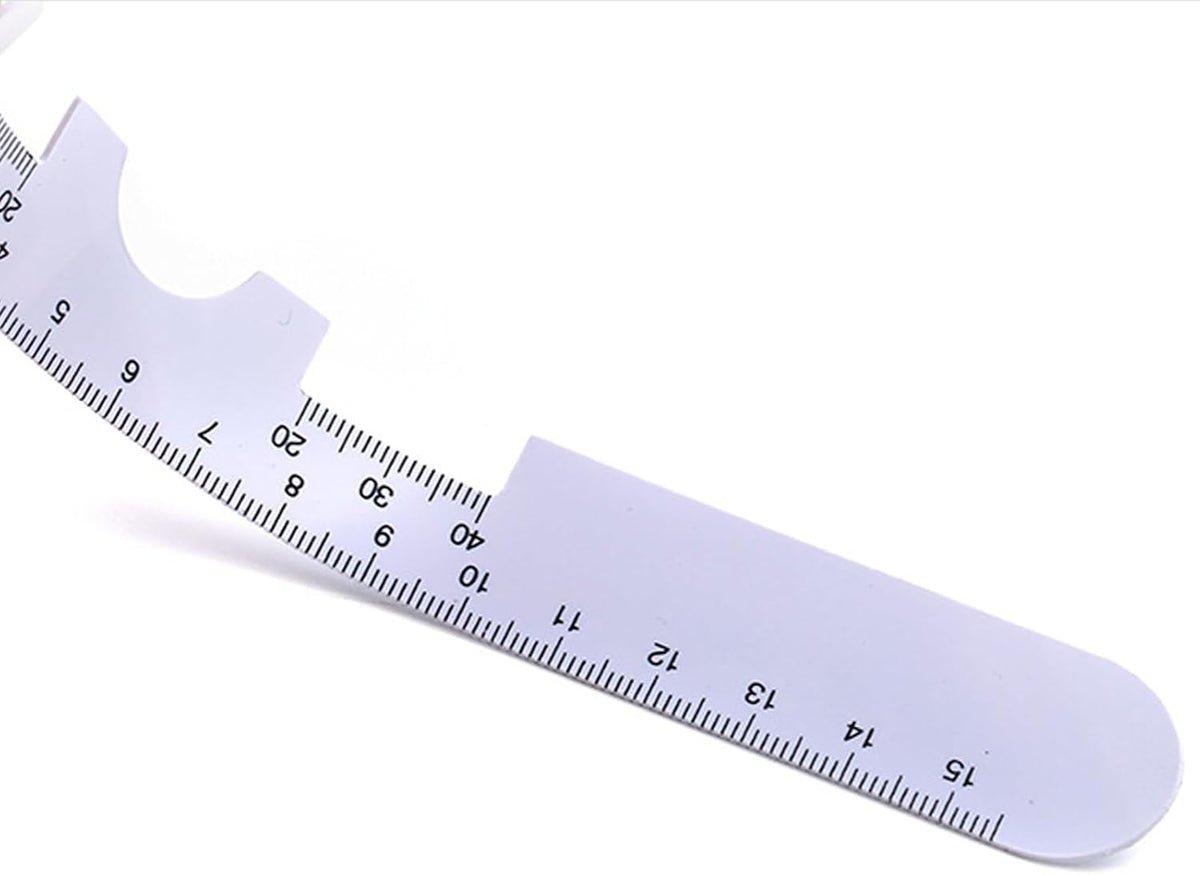 UOMIO plastic PD gauge shown in use