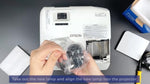 Stanlamp premium replacement lamp displaying protective lens coating detail