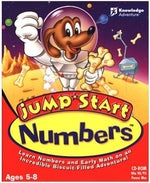 Knowledge Adventure JumpStart Numbers packaging and system compatibility details