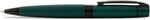 Sheaffer 300 matte green pen middle band and grip section