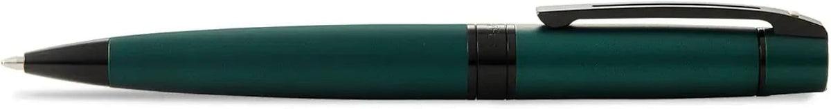 Sheaffer 300 matte green pen middle band and grip section