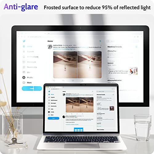 Portable storage clip holding the removable privacy filter protector when not active
