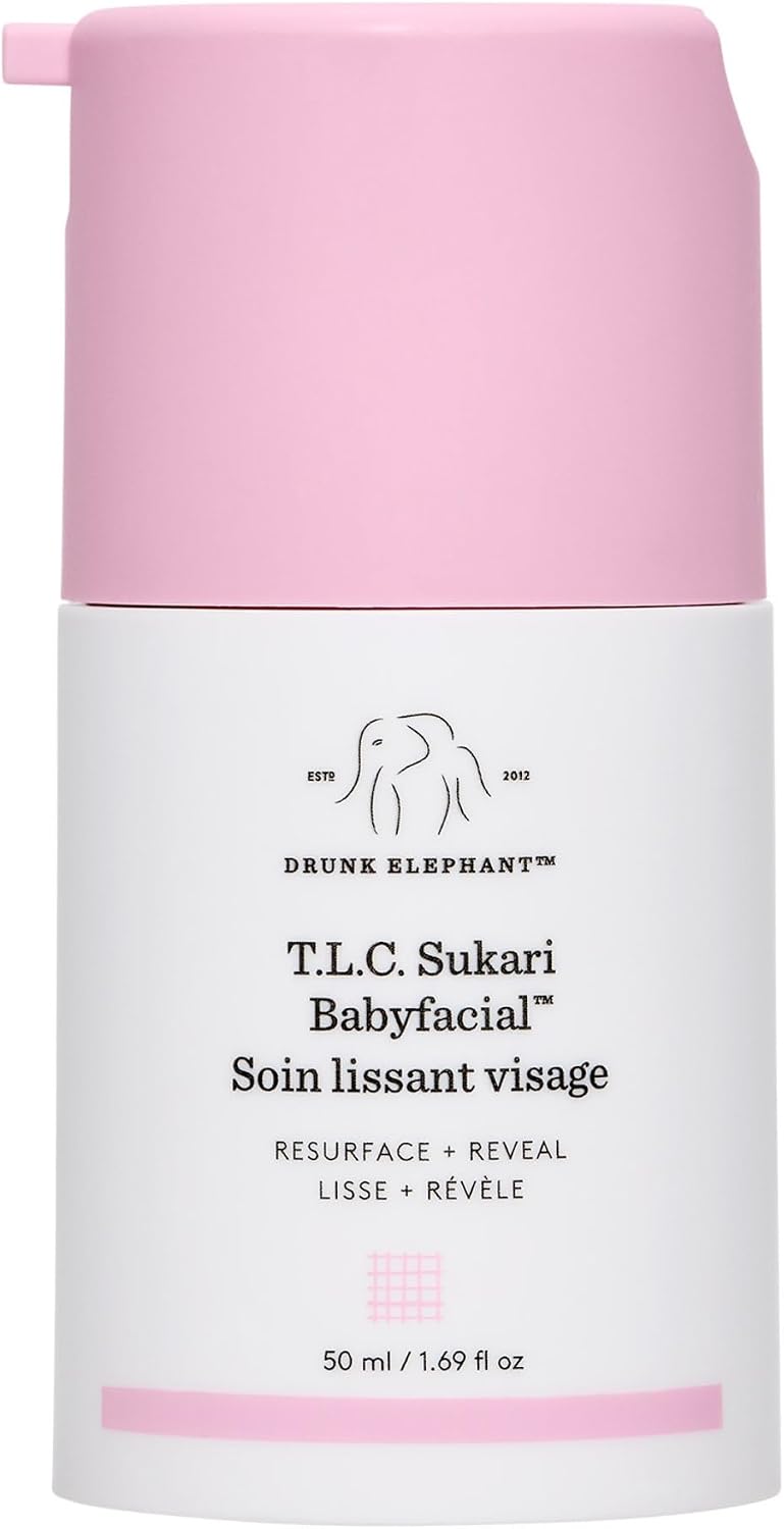 Drunk Elephant T.L.C. Sukari Babyfacial exfoliating mask front view