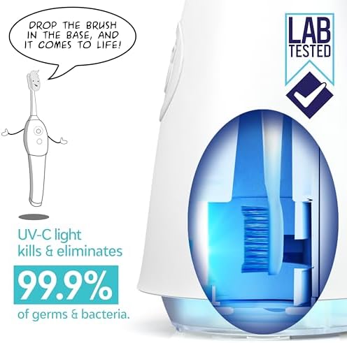 Packaging of TAO Clean Umma Kids Sonic Toothbrush and UV station authentic USA import.