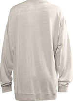 Chicka-D burnout fleece pullover screen-printed graphic detail