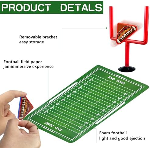 Four sets of indoor finger football games including scoring cards and accessories