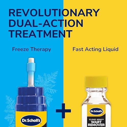 Dr. Scholl's Freeze Away product box back showing instructions