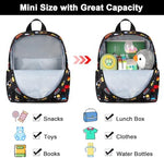 Close up of Accmor toddler backpack shoulder strap adjustment detail
