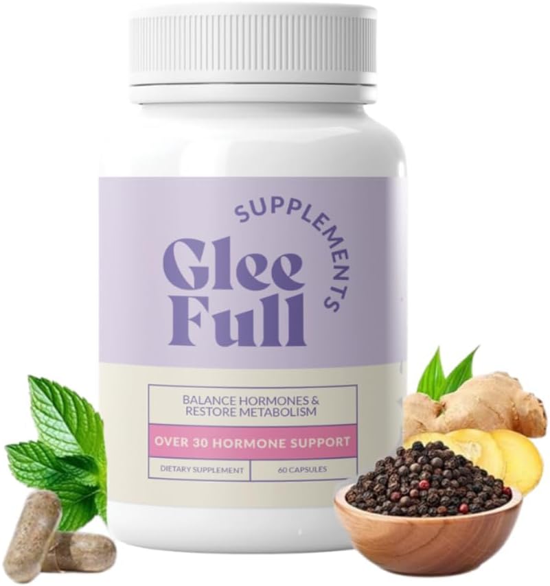 GleeFull Over 30 Hormone Support - Menopause Supplements for Women - Hormone Support for Women - Image 1