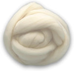 Revolution Fibers Corriedale wool roving front view package
