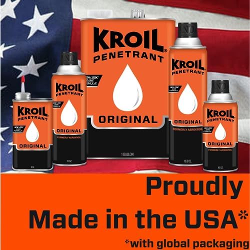 Kroil original penetrant aerosol packaging details