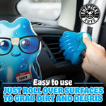 Three high absorption workhorse microfiber towels laid out flat to showcase the scratch free car cleaning fabric.
