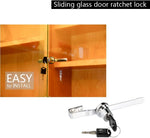 Sissinda display case lock with keys