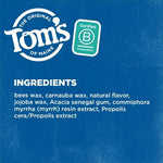 Tom's of Maine oral care collection featuring spearmint antiplaque flat dental floss.