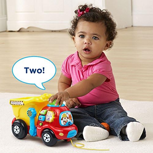 VTech Drop and Go packaging displaying the imported learning toy features