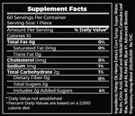 Advanced Bionetix hemp extract supplement label details