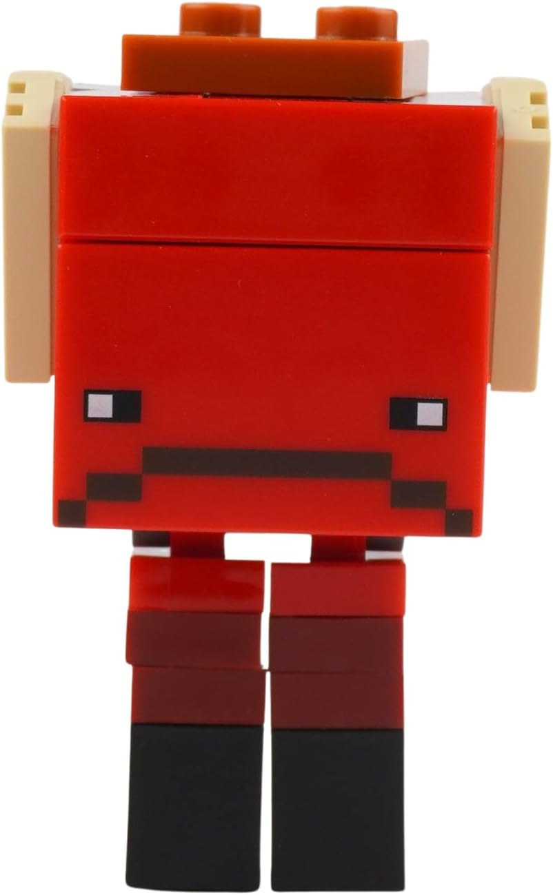 LEGO Minecraft Nether Hero figure side profile