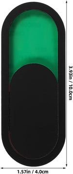 MAGICLULU minimalist black frame door indicator in home setting