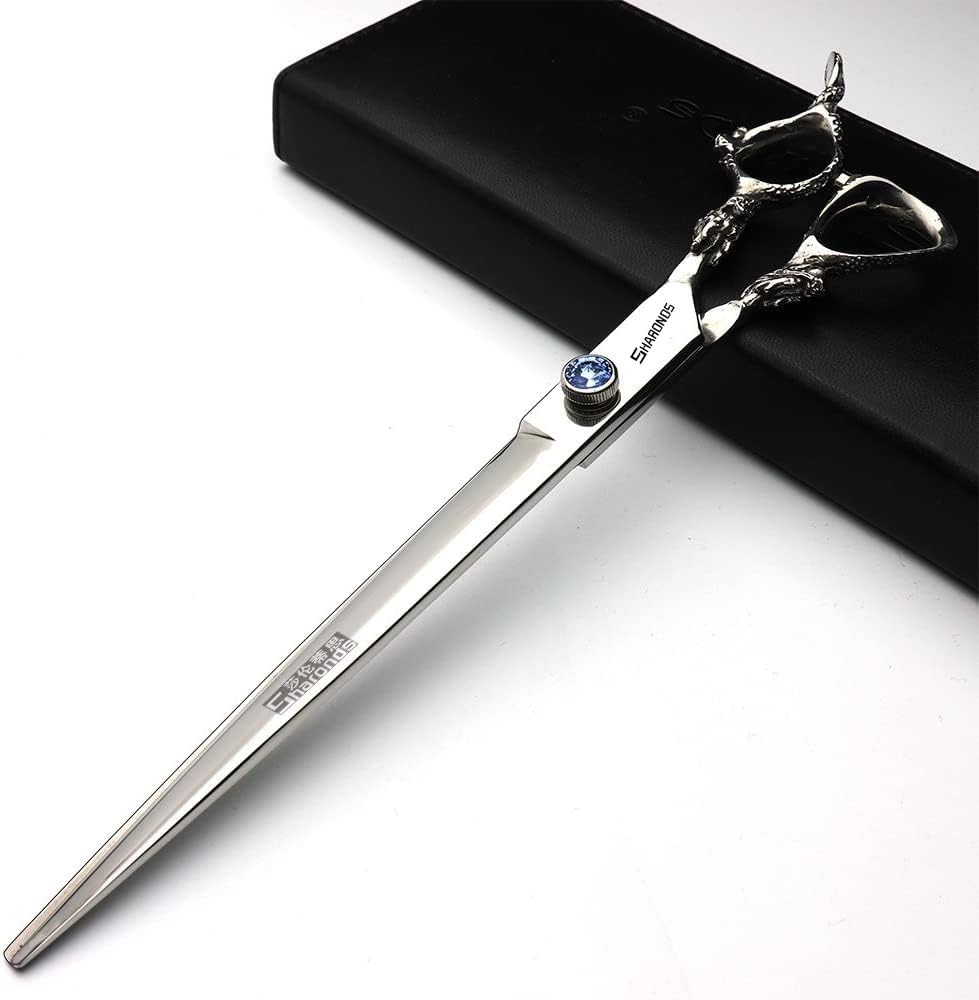7" 7.5" 8"9" Professional Hairdressing Scissors Barber Salon Hair Cutting Dragon Shears (Large). (7 inch-A) - Image 14