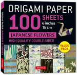 Origami Paper 100 sheets Japanese Flowers 6" (15 cm): Double-Sided Origami Sheets Printed with 12 Different Patterns (Instructions for Projects Included) - Image 2