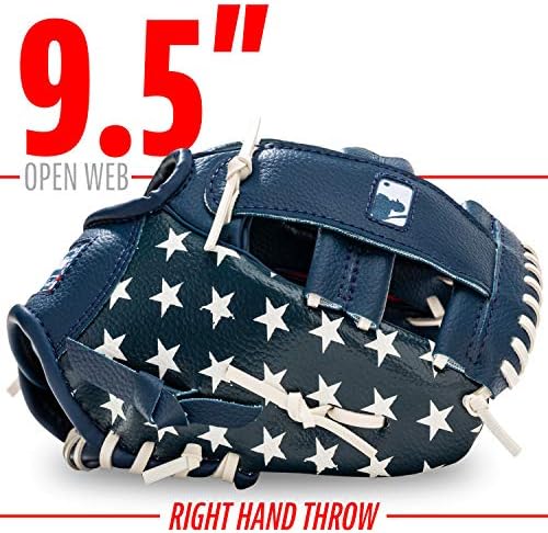 Franklin Sports teeball mitt showing USA themed design
