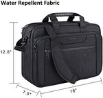 Business professional laptop case with luggage strap