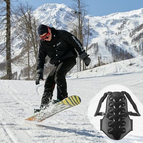 Cienfy anti-fall spine protection gear on a model