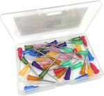 Close up of 1 inch precision glue dispensing tips