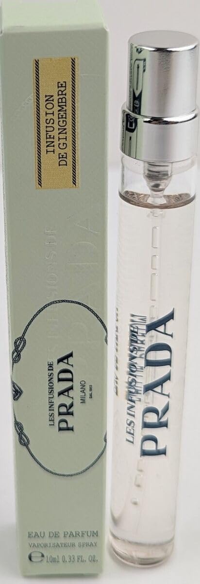 Prada Les infusions de infusion de GINGEMBRE eau de parfum vaporisateur spray travel size 10ml/0.33 fl oz - Image 1