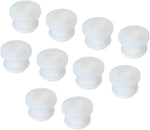 MECCANIXITY 10Pcs Snap Rubber Grommet Hole Plug Mount Dia 7.5mm ID 5mm H 9mm Seal Anti-Scratch for Electrical Box Cable Pipe Black - Image 11