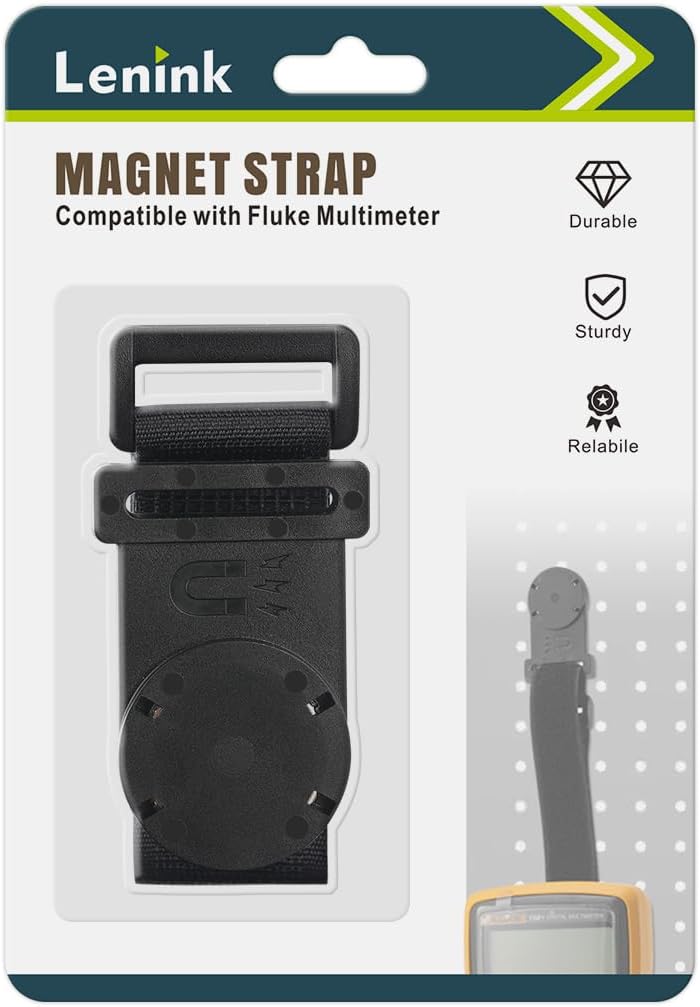 Lenink magnet hanger front view with magnetic base