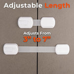 Goodv adhesive safety latch applied neatly on a bathroom toilet seat cover.