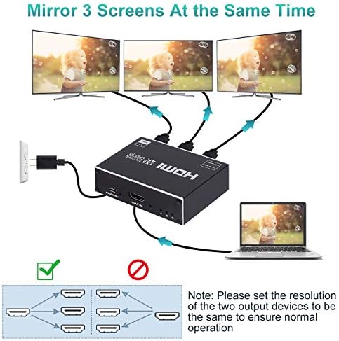 ENBUER four Kelvin multimedia distributor box side perspective highlighting the durable black metal construction.