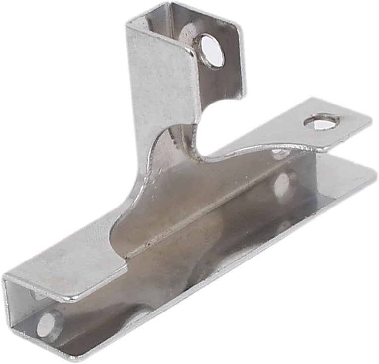 Aexit adjustable glass clamp showing mounting hole and dual channel design