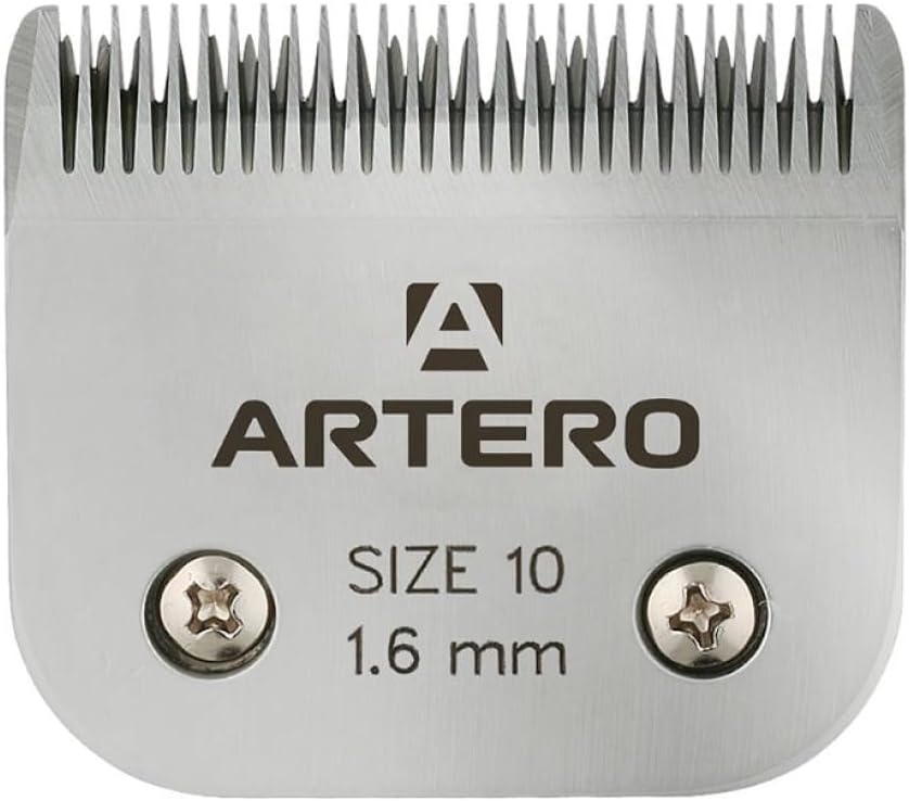 Artero A5 Blade Number 10 front view professional pet grooming clipper blade