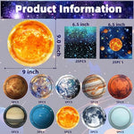 Uroinepa galaxy planet paper plates 9 inch size