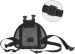 Toseky dog gear grey mesh padded harness showing double layer thickness