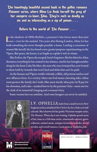 The Poisoner series book two dark purple aesthetic