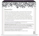 Summer's Eve Date Night wipes packaging showing gynecologist tested seal