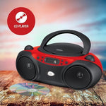 Gpx boombox top loading disc player and LCD screen
