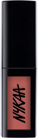 Nykaa Matte to Last Liquid Lipstick Bombae front view packaging