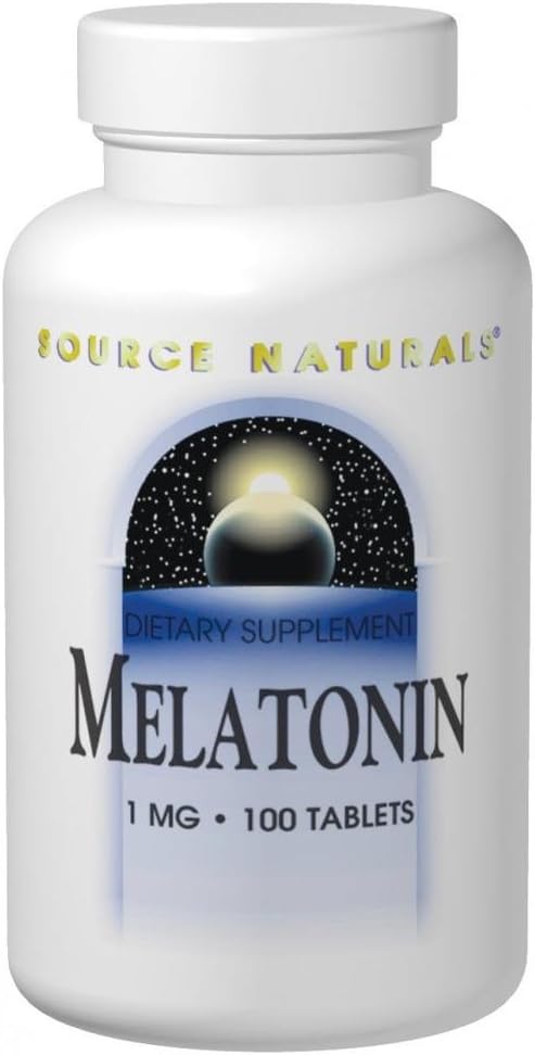 Source Naturals Melatonin, 3 mg, 60 Tabs - Image 1