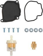 Detailed close-up of throttle cable connection point on carburetor