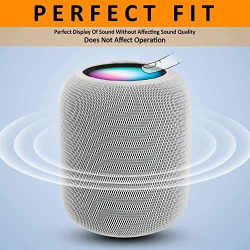 BANGCHEER nylon speaker skin case showing how easily it stretches over the audio device