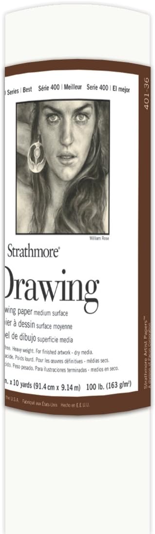 Strathmore Medium Drawing Spiral Paper Pad 11"X14"-24 Sheets -400500 - Image 10