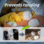 Eco-friendly alternative to dryer sheets laundry balls set