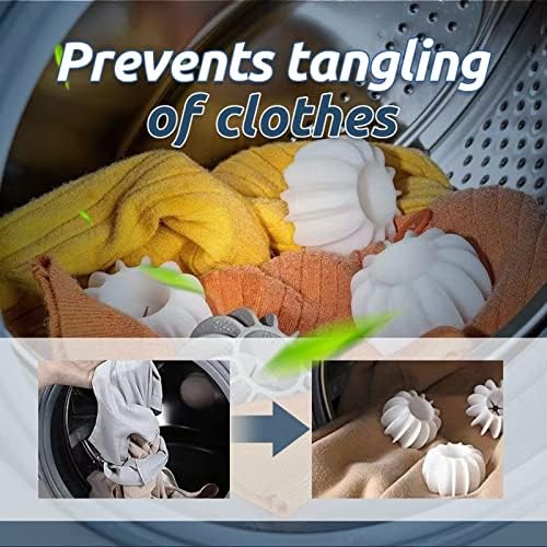 Eco-friendly alternative to dryer sheets laundry balls set