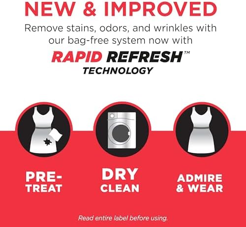 Instructions for using Dryel 5 load kit in a standard household dryer.